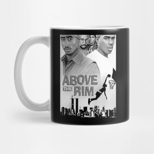 Above The Rim - “Black & White” Mug